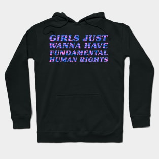 Girls Just Wanna Have Fundamental Rights Hoodie